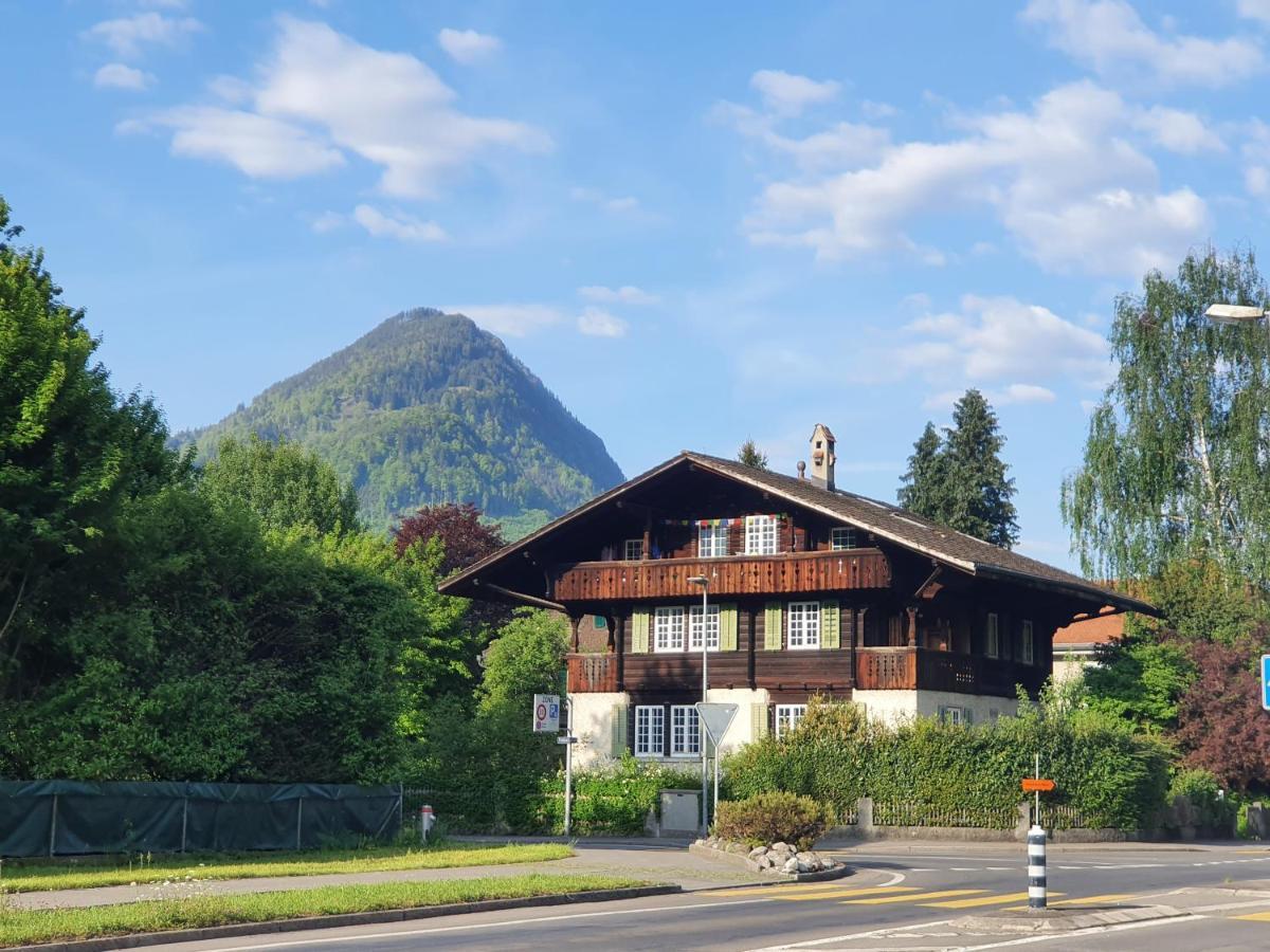 Zentral Gelegene Wohnung Mit Grossem Garten Interlaken Phòng bức ảnh