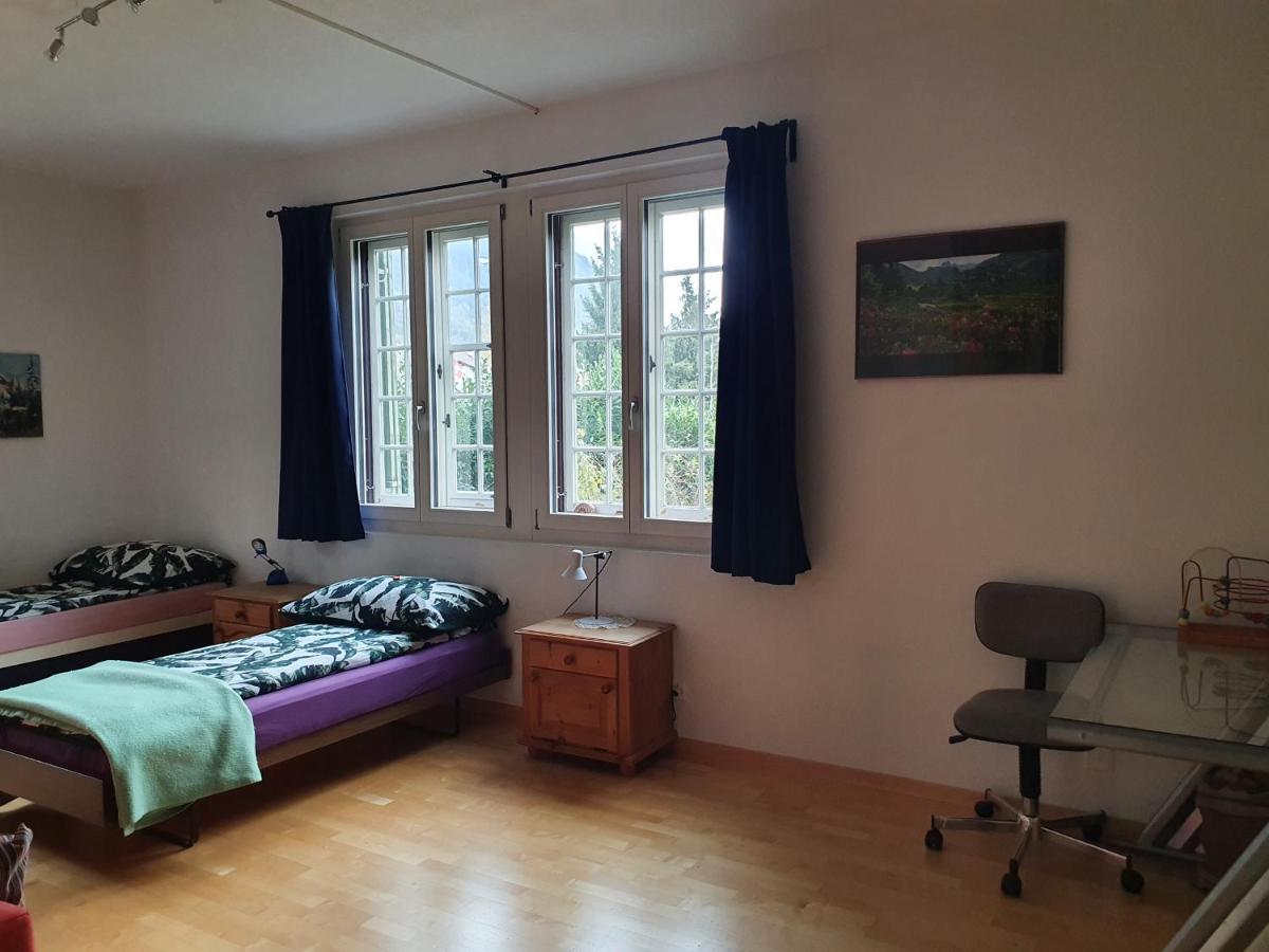 Zentral Gelegene Wohnung Mit Grossem Garten Interlaken Ngoại thất bức ảnh